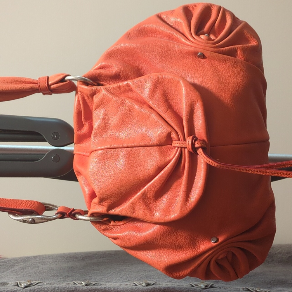 Vintage YSL bag orange shoulder bag